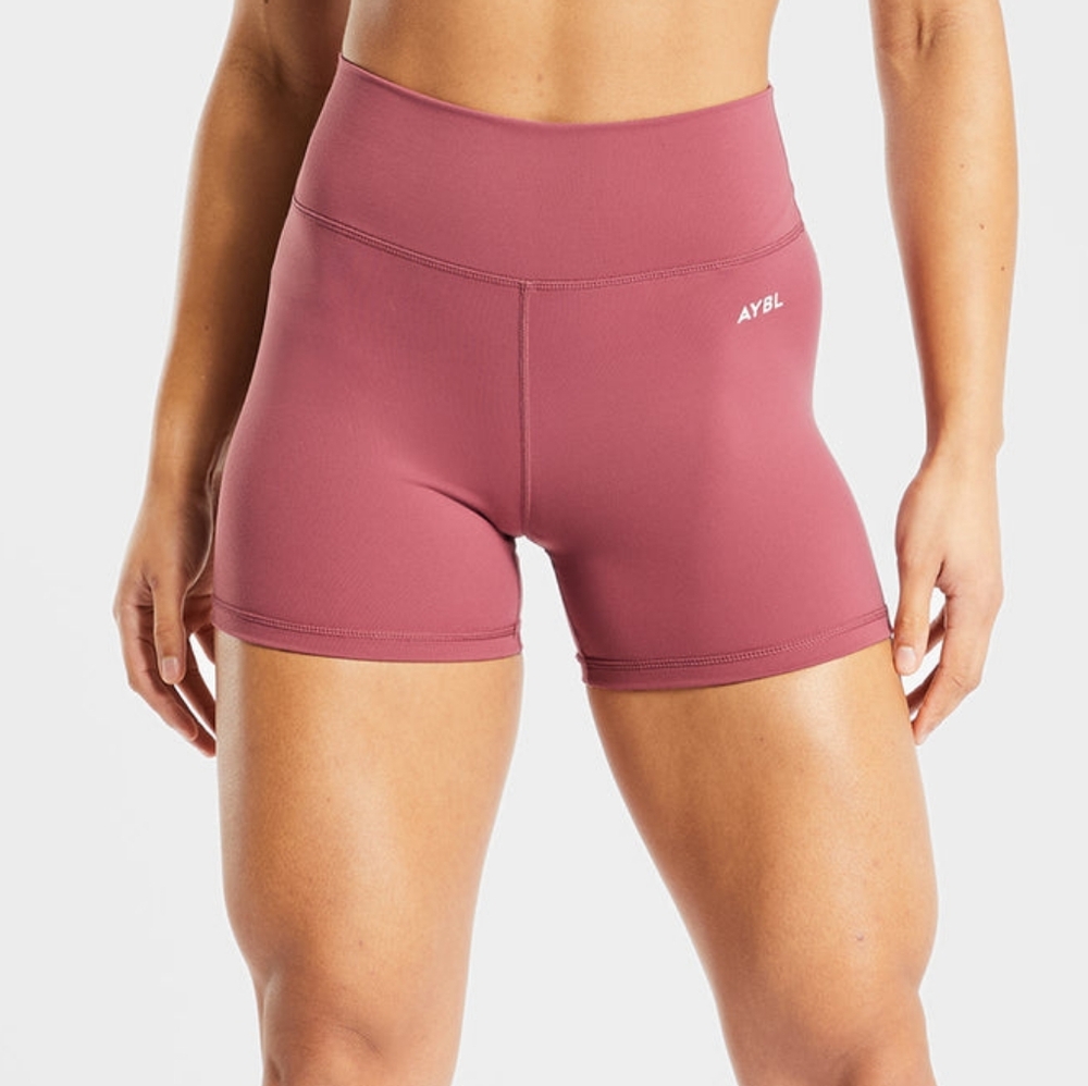 AYBL Core Shorts XS Brick Red